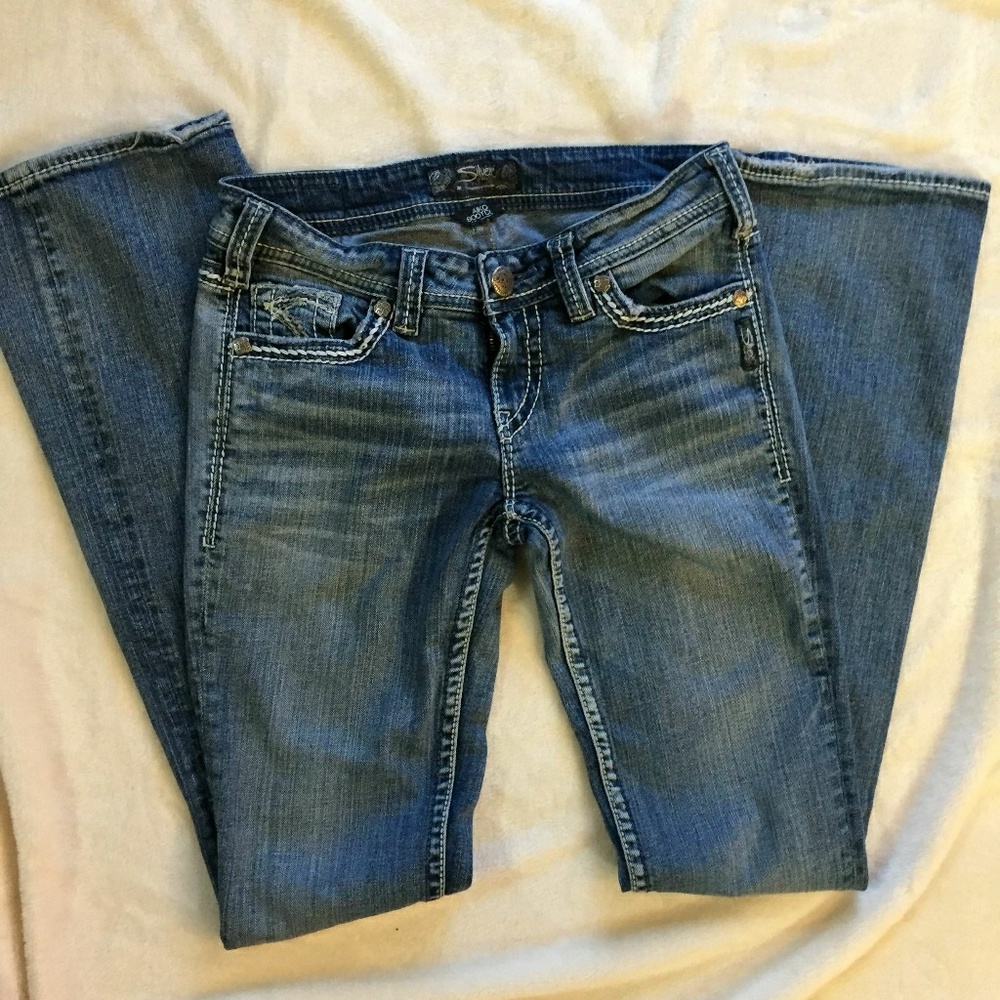 Buckle Silver Jeans